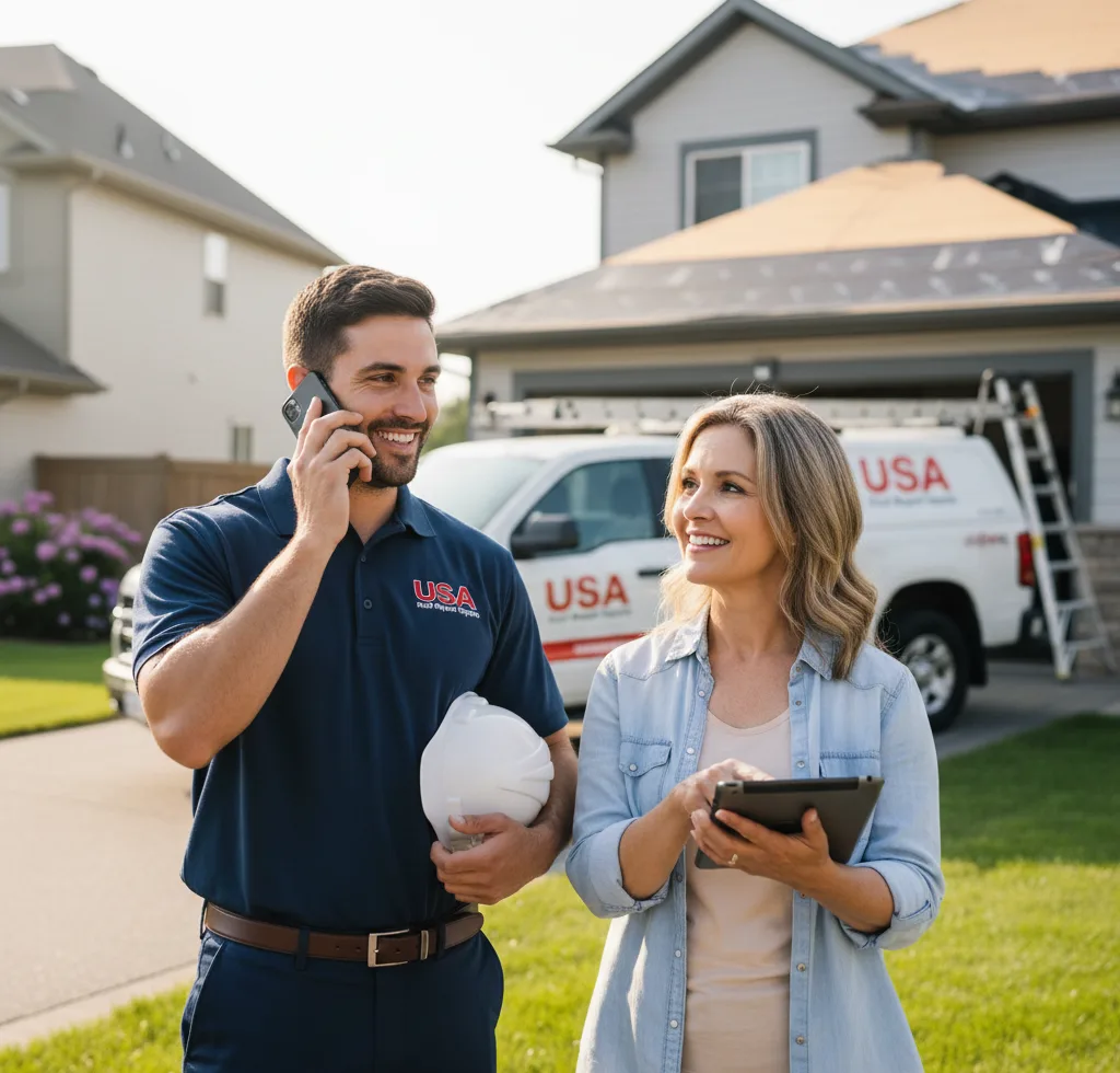 USA Roof Repair Experts customer support in Leicester